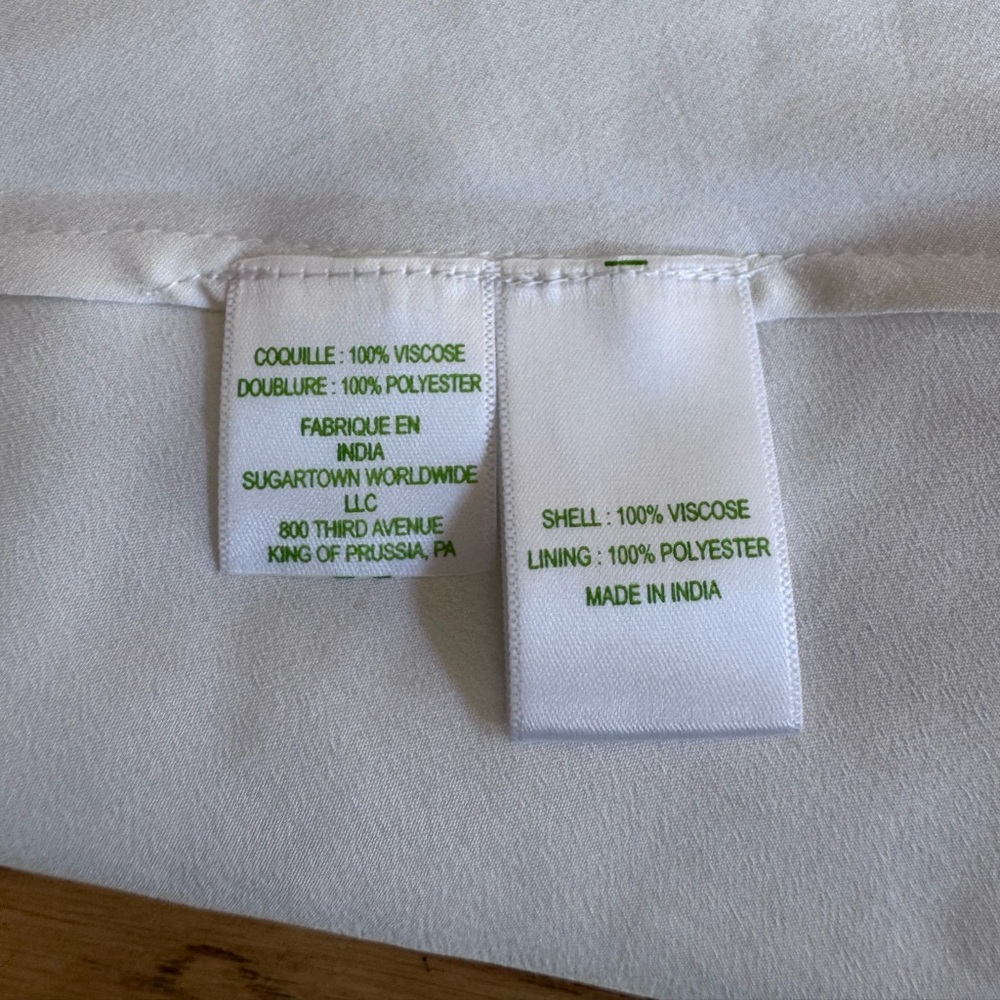 NWT Lilly Pulitzer Ellie Tunic Dress SZ XS Resort White - Picture 12 of 14